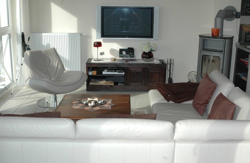 Grossenbrode Apartment | Penthouse Ostseeblick, ocean, sauna, whirlpool and fire place