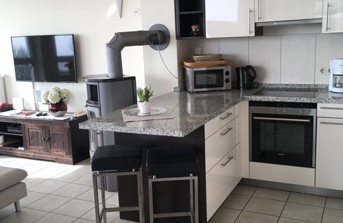 Grossenbrode Apartment | Penthouse Ostseeblick, ocean, sauna, whirlpool and fire place