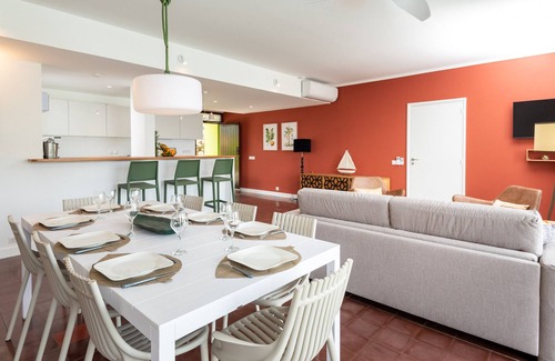 Le Francois House | Penthouse Tropic Lagoon, accès au lagon