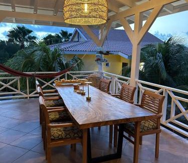 Jan Thiel Apartment | Penthouse Tropicana 6 persons gated penthouse with pool