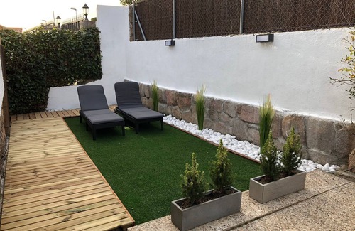 Manzanares el Real Apartment | Pequeño y Acogedor Estudio con Jardín Situado al pie de La Pedriza