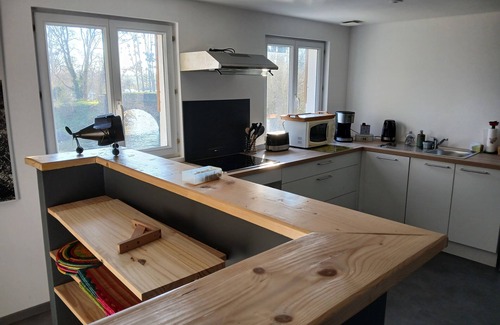 Nyoiseau Apartment | Perched terraces on the Oudon river in Segré