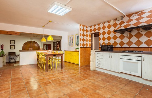 Can Trabal House | Pet-Friendly Holiday Home Masia Alt with Mountain View, Pool, Wi-Fi, Garden & Terrace
