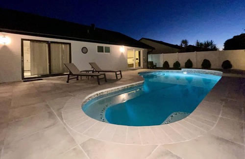 Royal Palm Beach House | Pet friendly Royal Palm oasis with pool