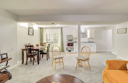 Bowie Apartment | Pet-Friendly Studio in Bowie: 9 Mi to Six Flags