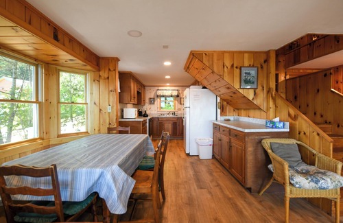 Raymond Cottage | Pet-friendly waterfront cottage just 26' from the shore of Panther Pond!