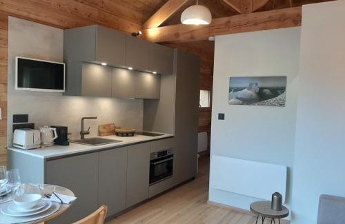Forville Ski Chalet | Petit chalet neuf indépendant 2 pers "La cabane de Jean "