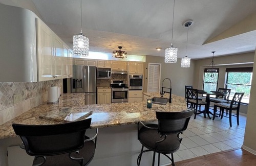 Pine Ridge House | Pets OK! Welcome to tranquility! Heated Pool! 20 min from Three Sisters Springs.