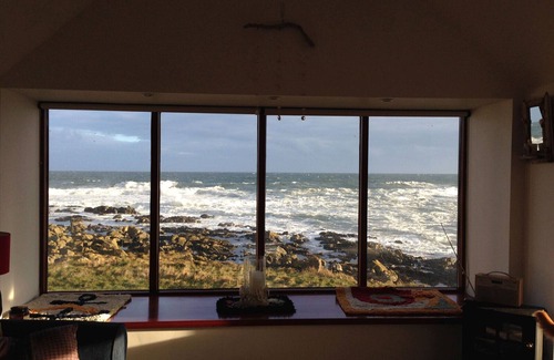 Sandhaven Cottage | Pew with a View - Pet Friendly seafront cottage, secure shorefront garden