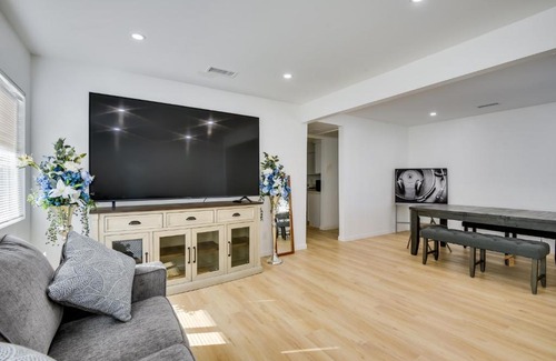 El Rancho House | Pico Rivera Home with Patio about 20 Mi to Disney!