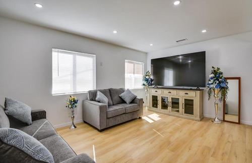 El Rancho House | Pico Rivera Home with Patio about 20 Mi to Disney!