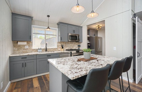 Plainwell House | Pine Lake Overlook- Lakeside house, hot tub w/a view! Pontoon rental options!