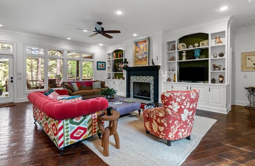 Lemon Springs House | Pinehurst Home with Pool/Pool House on the Golf Course