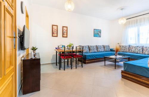 Martil Apartment | Piso Moderno cerca del Mar, Fibra óptica y Aire Acondicionado