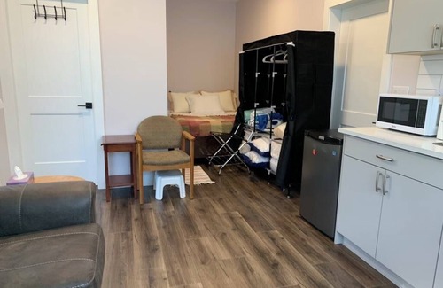 Mission Apartment | Place Near The River surrounded by mountains, hiking trails close to a park.