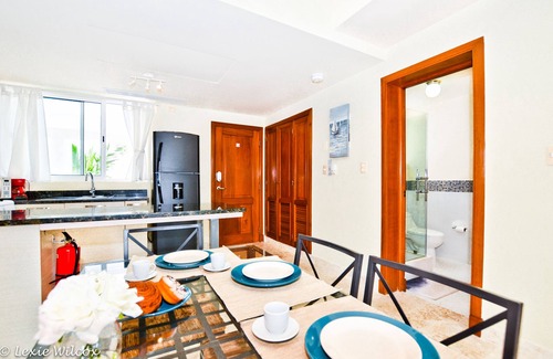 El Cortecito Condo | Playa Turquesa 1 BDR Penthouse + Loft-Ocean View - Sleeps 4 Direct Beach Access