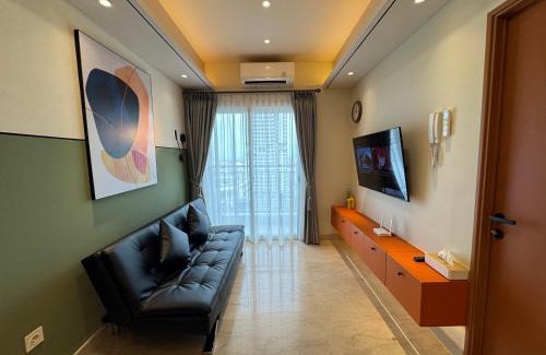 Kesawan Apartment | Podomoro Medan Lexington Tower - Japandi Modern - New Renovated 2 BR- direct mall access