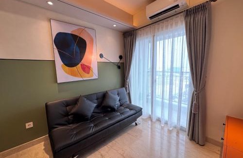 Kesawan Apartment | Podomoro Medan Lexington Tower - Japandi Modern - New Renovated 2 BR- direct mall access