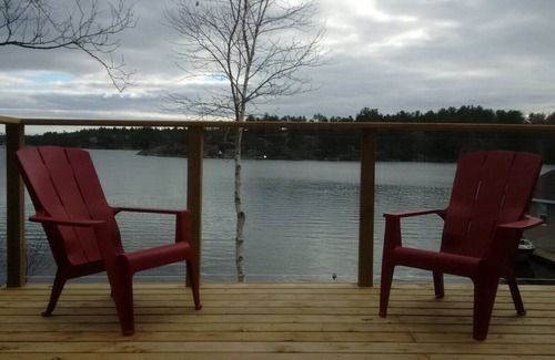 Pointe au Baril Cottage | Pointe Au Baril Island Property with southwest exposure