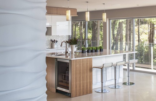 Halfmoon Bay House | Pointhouse at Sargeant Bay-Dramatic architecture to match stunning oceanfront