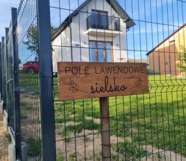 gmina Pawłow House | Pole Lawendowe Sielsko - domek na polu