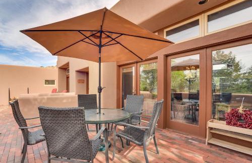 Nambe Pueblo House | Pool and Trail Access Mtn-View Home in Santa Fe