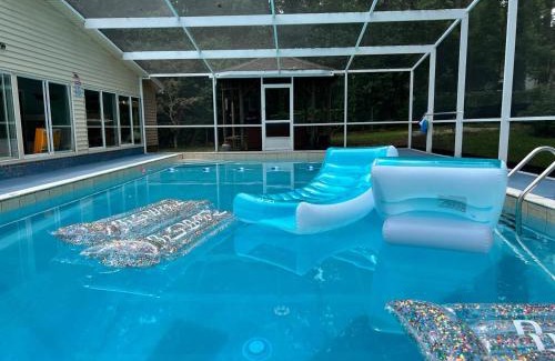 Tallahassee House | Poolhot Tub Sleeps 16 Game-filled Fun