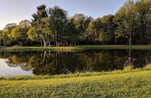 Savona Cabin | Poppy’s Cabin on Pond in Finger Lakes Region
