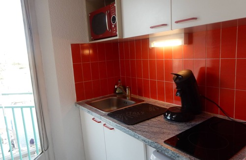 Plage d'Argeles Apartment | Port Argeles: Ideally located – Magnificent view on the Port and the Mountain