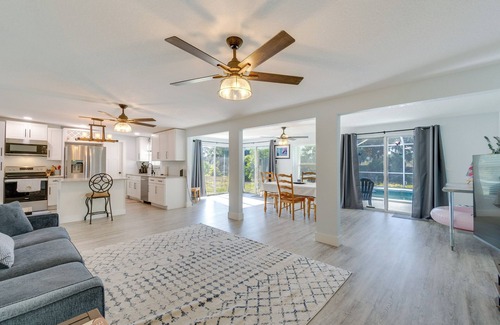 Port Charlotte - Charlotte Harbor House | Port Charlotte Canal-Front Home w/Private Pool!