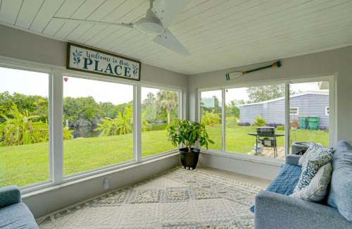 Port Charlotte House | Port Charlotte Home with Sunroom, Grill and Fire Pit!