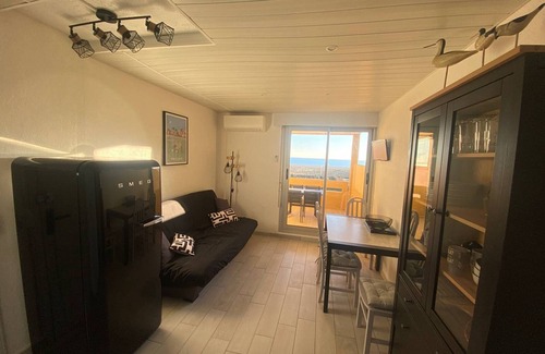 Port Leucate Apartment | Port Leucate: AC 1BR, 4 pers, parking, near beach