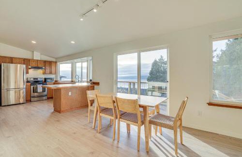 Adelma Beach House | Port Townsend Escape with Deck, Bay and Mountain Views