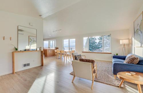 Adelma Beach House | Port Townsend Escape with Deck, Bay and Mountain Views