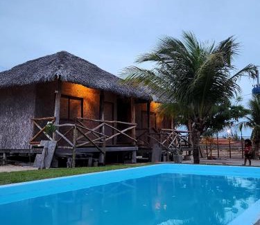Ponta do Anel Cabin | Pousada Vila Litoral - Macapá - Luís Correia - Piauí
