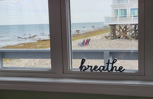 Scituate House | Premier Oceanfront house, steps to the beach!