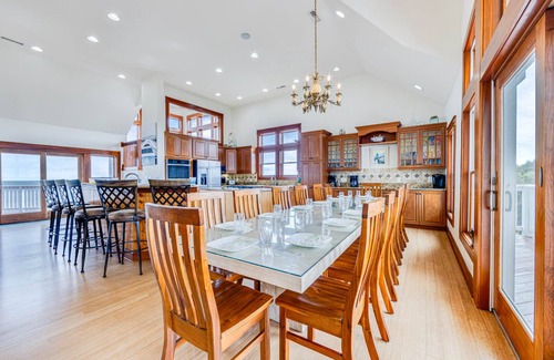 Buxton House | Premier Soundfront Dog Friendly w/Pool, Hot Tub, Elevator, Theater & Game Rooms