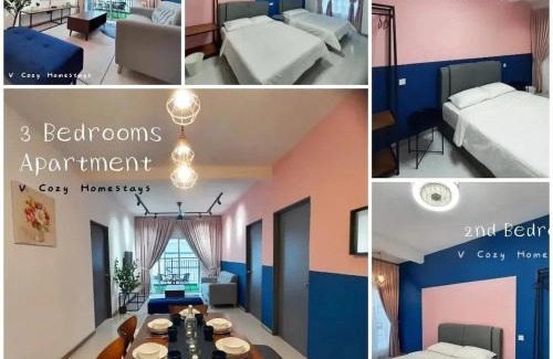 Brinchang Apartment | Premium Look Homestay in emerald avenue apartment Clover Home 5-06