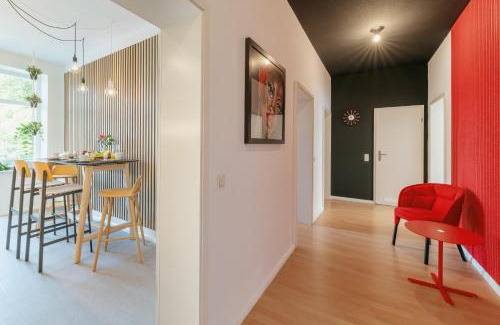 Kaßberg Apartment | Premium Quartier CLARA , KARL und FRITZ auf dem Kaßberg mit eigenem Stellplatz