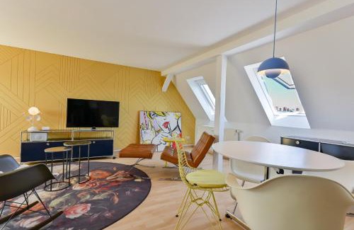 Kaßberg Apartment | Premium Quartier CLARA , KARL und FRITZ auf dem Kaßberg mit eigenem Stellplatz