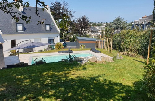 Binic-Etables-sur-Mer House | PRESTIGIOUS VILLA WITH PRIVATE GARDEN AND SWIMMING POOL, 150 M FROM THE BEACH!
