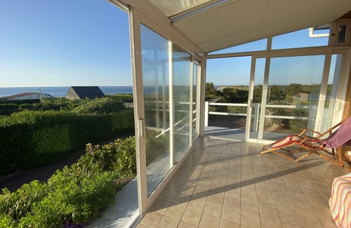 Fermanville House | Pretty seaside villa with private beach access and large enclosed garden