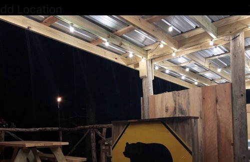 Clyde Cabin | Primitive Cabin and Hot Tub Pavilion