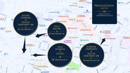 Katrineholm Apartment | Prinshöjden Hotel - Smart Digital Apartments & Villas