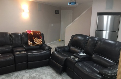 Suffield Apartment | Privacy, entertainment, comfort galore 2 BR LR 1BA Home Theater, Pool Table