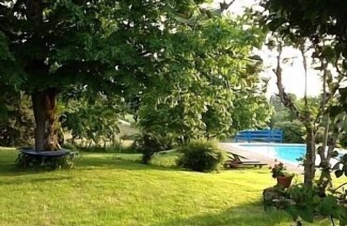 Saint-Privat-des-Pres House | Private farmhouse with large, heated salt water pool.