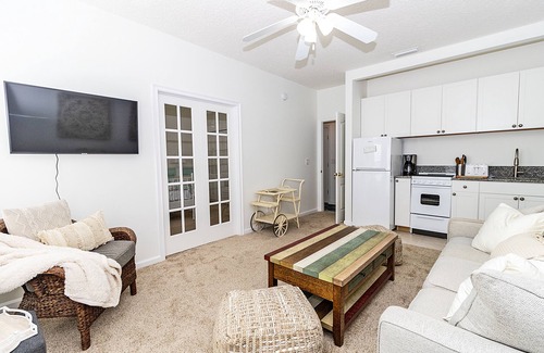 St. Augustine Beach House | Private 1st Floor Apartment - Steps from the Beach - Pet Friendly