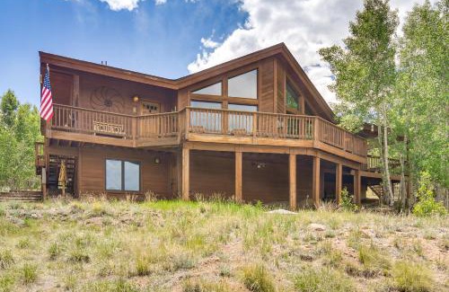 Indian Mountain House | Private 5 Acres with Mtn Views Park County Cabin!