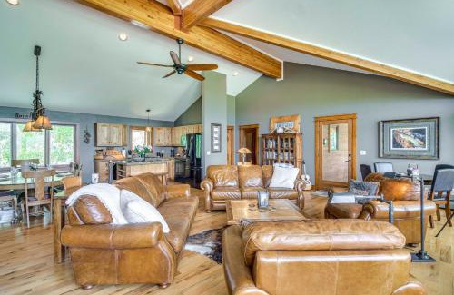 Indian Mountain House | Private 5 Acres with Mtn Views Park County Cabin!