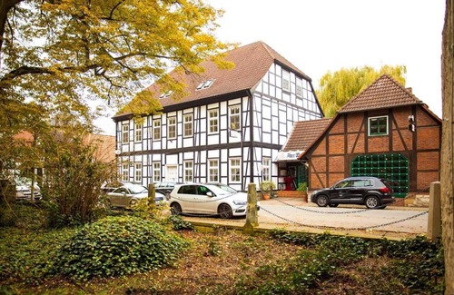 Wolfsburg Hotel | Private area in the hotel - barbecue area, terrace, bar and common room